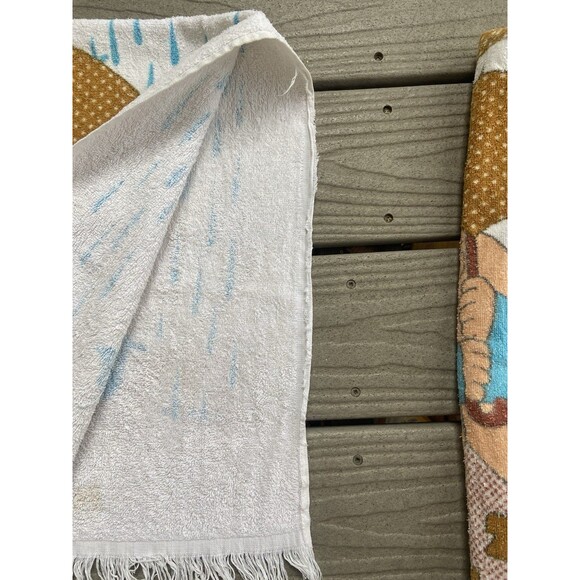 ZIGGY By Tom Wilson Bath Towel Set Royal Treasure Every Dog Needs A Friend VTG - Picture 10 of 16